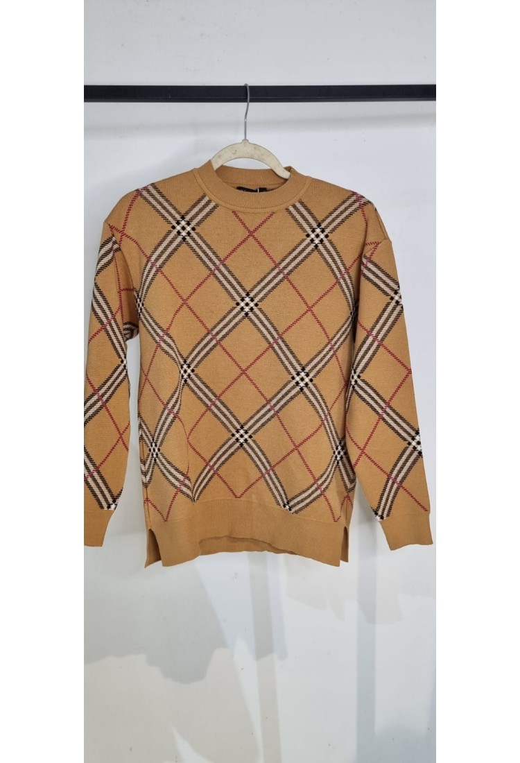 Blusão estampa Burberry