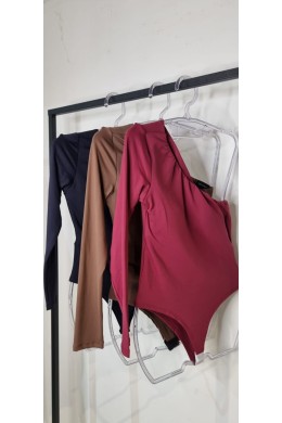 Body Nula Manga em poliamida