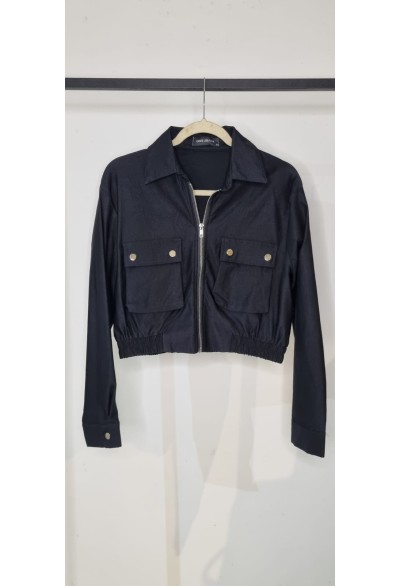 Bomber preta Tamanho: M